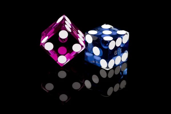 Live dealer baccarat table in action
